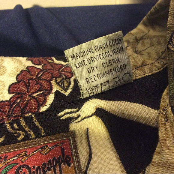 VTG Hawaiian mens shirt with Hawaiian Beauties - Picture 12 of 12